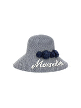 Load image into Gallery viewer, Straw hat pom pom
