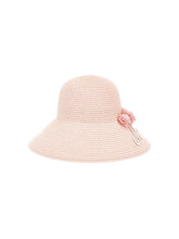 Load image into Gallery viewer, Straw hat pom pom
