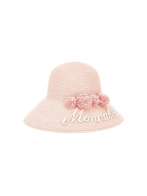Load image into Gallery viewer, Straw hat pom pom
