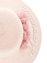 Load image into Gallery viewer, Straw hat pom pom
