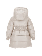 Load image into Gallery viewer, Long down jacket with hood
