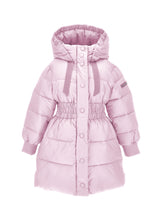 Load image into Gallery viewer, Long down jacket with hood
