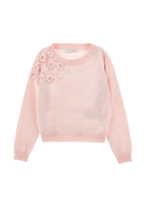 Load image into Gallery viewer, Monnalisa 3D Flower Sweater
