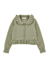 Load image into Gallery viewer, Monnalisa Ruffle Cardigan
