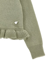 Load image into Gallery viewer, Monnalisa Ruffle Cardigan
