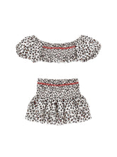 Load image into Gallery viewer, Animal print beach set
