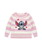 Load image into Gallery viewer, Striped Sweater with Stitch
