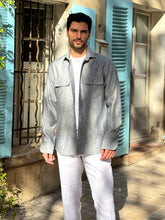 Load image into Gallery viewer, Reversible linen shirt Man
