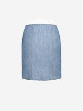 Load image into Gallery viewer, Denim Skirt Linen Jeans
