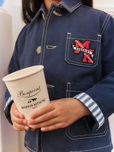 Load image into Gallery viewer, Bonpoint - Bonpoint x Maison Kitsuné Linus jacket embroidered on the back - view 5

