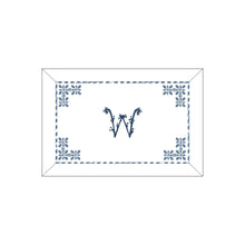Load image into Gallery viewer, Seferî Flower Garden Boudoir Sham - Blue
