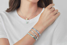 Load image into Gallery viewer, L'Arc de DAVIDOR Bangle PM, 18k White Gold with Lacquered Ceramic - DAVIDOR
