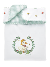 Load image into Gallery viewer, Baby blanket duckling print
