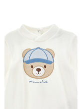 Load image into Gallery viewer, Monnalisa Chenille Bear Onesie
