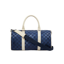 Load image into Gallery viewer, Turtle Monogram Recycled Canvas Travel Bag Medium
