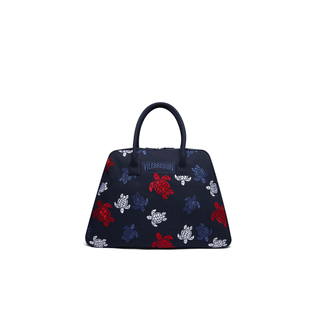 Bowling Canvas Bag Multicolor Turtles Dance