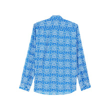 Load image into Gallery viewer, Cotton Voile Lightweight Shirt Tribal Turtles
