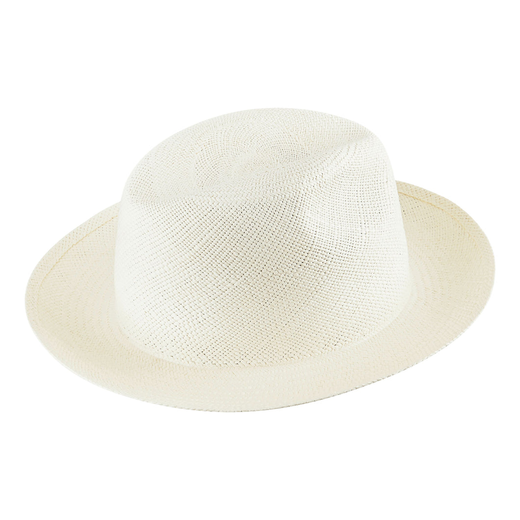 Natural Straw Panama Hat Solid