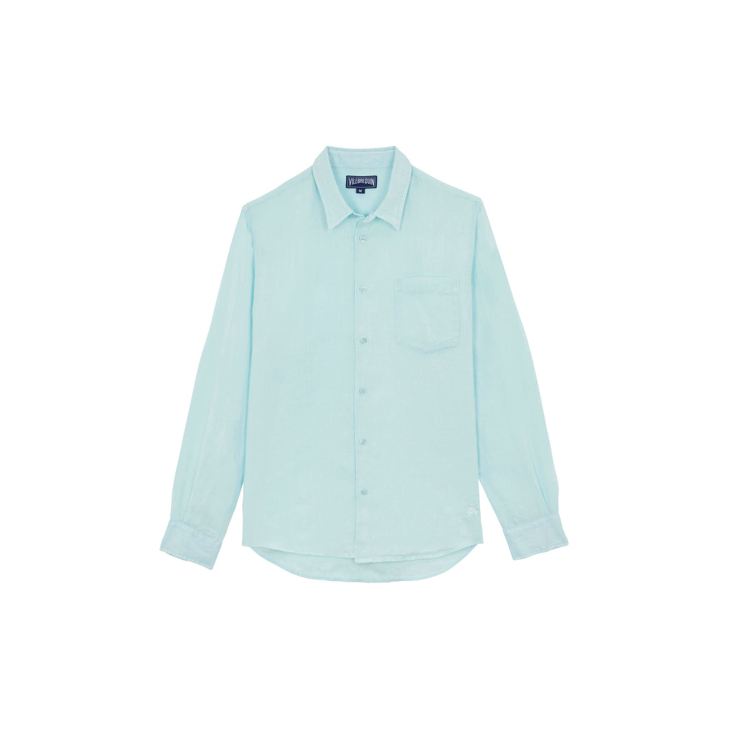 Linen Shirt Natural dye