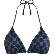 Load image into Gallery viewer, Triangle Bikini Top VBQ Monogram
