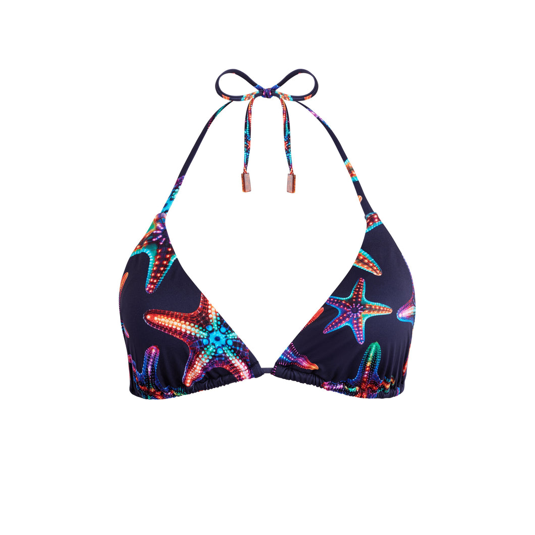 Triangle Bikini Top Disco Stars