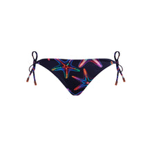 Load image into Gallery viewer, Side Tie Bikini Bottom Disco Stars
