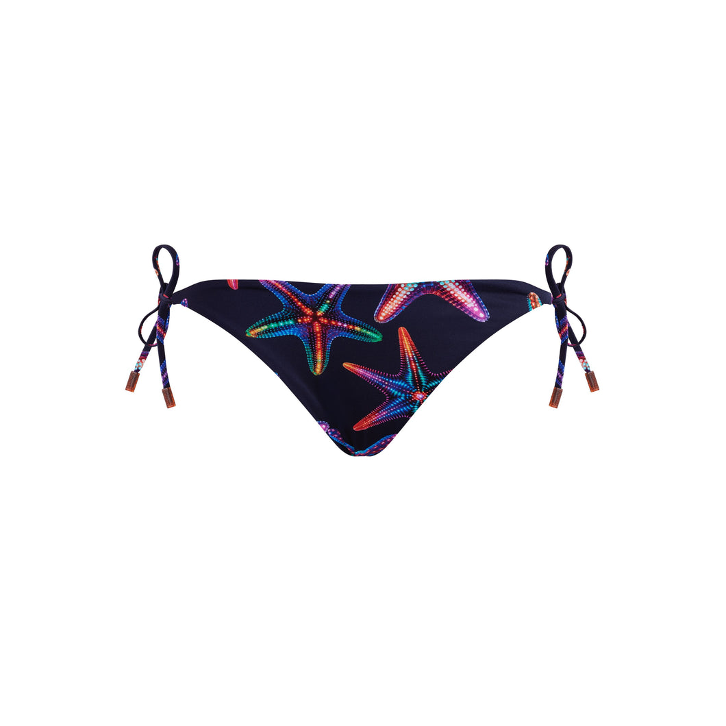 Side Tie Bikini Bottom Disco Stars