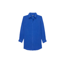 Load image into Gallery viewer, Linen Shirt Dress Solid
