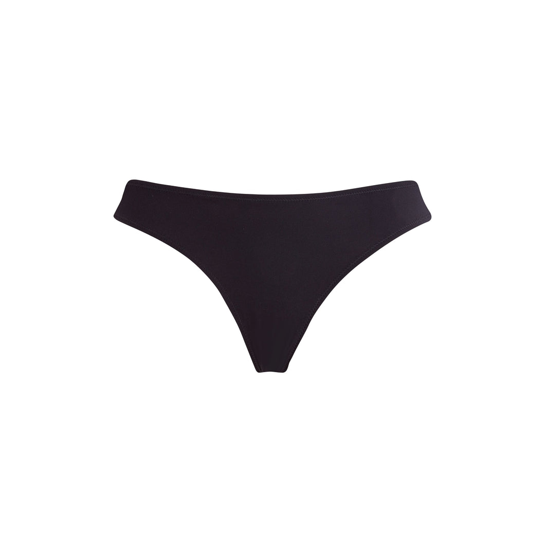 Midi Brief Bikini Bottom Solid