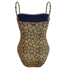 Load image into Gallery viewer, Bustier One-piece Swimsuit Carapaces
