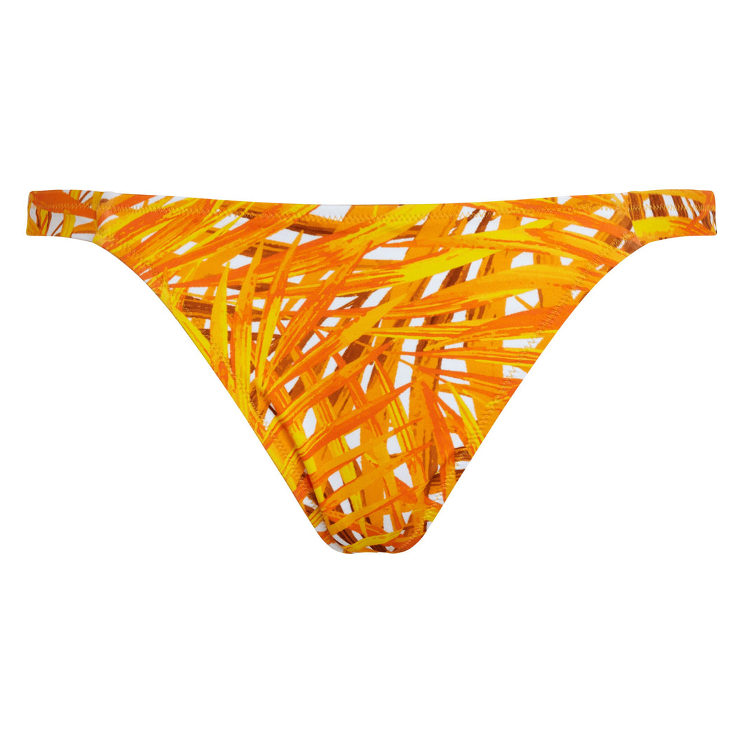 Tanga Bikini Bottom Palm Leaves