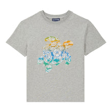 Load image into Gallery viewer, Boys Organic Cotton T-shirt Tahiti Turtles
