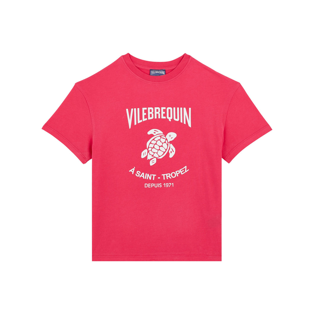 Children Organic Cotton T-shirt Logo Vilebrequin
