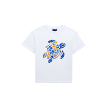Load image into Gallery viewer, Organic Cotton T-shirt Printed Turtle Octopus
