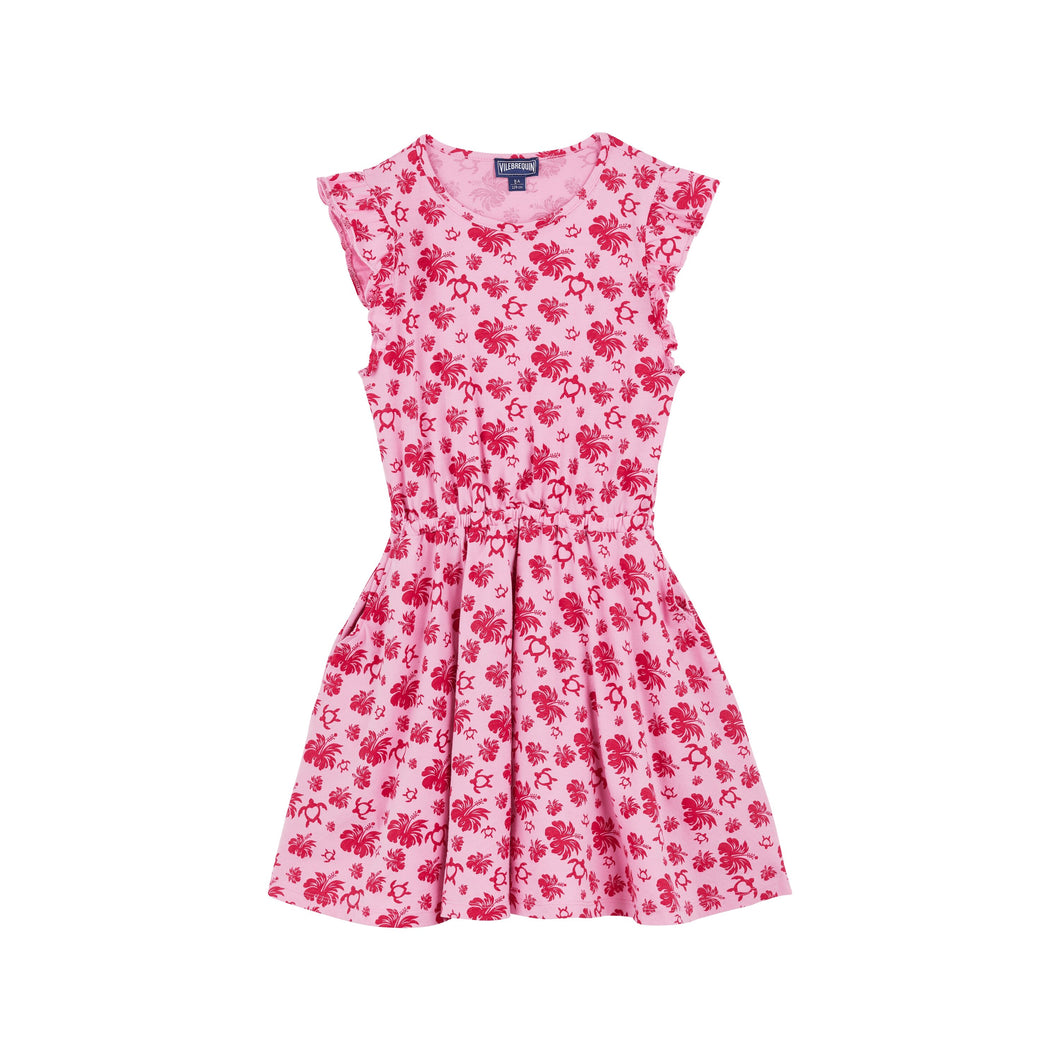 Cotton Dress Turtles Heart
