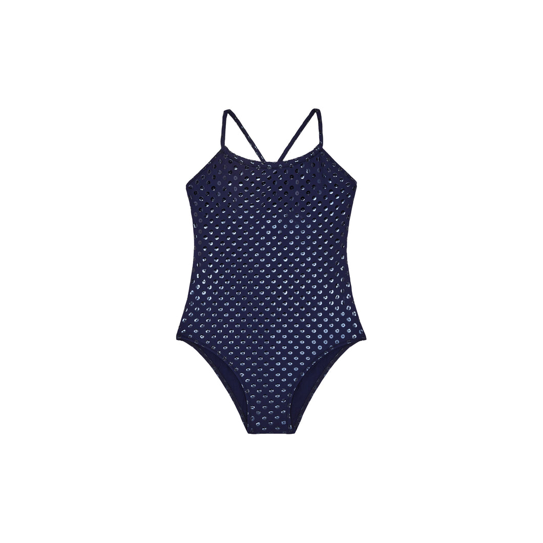 One-piece Swimsuit Relief Sparkling