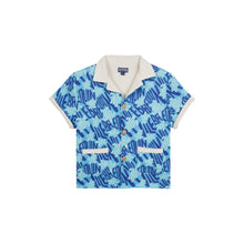Load image into Gallery viewer, Cotton Shirt Ronde des Tortues Logo all over
