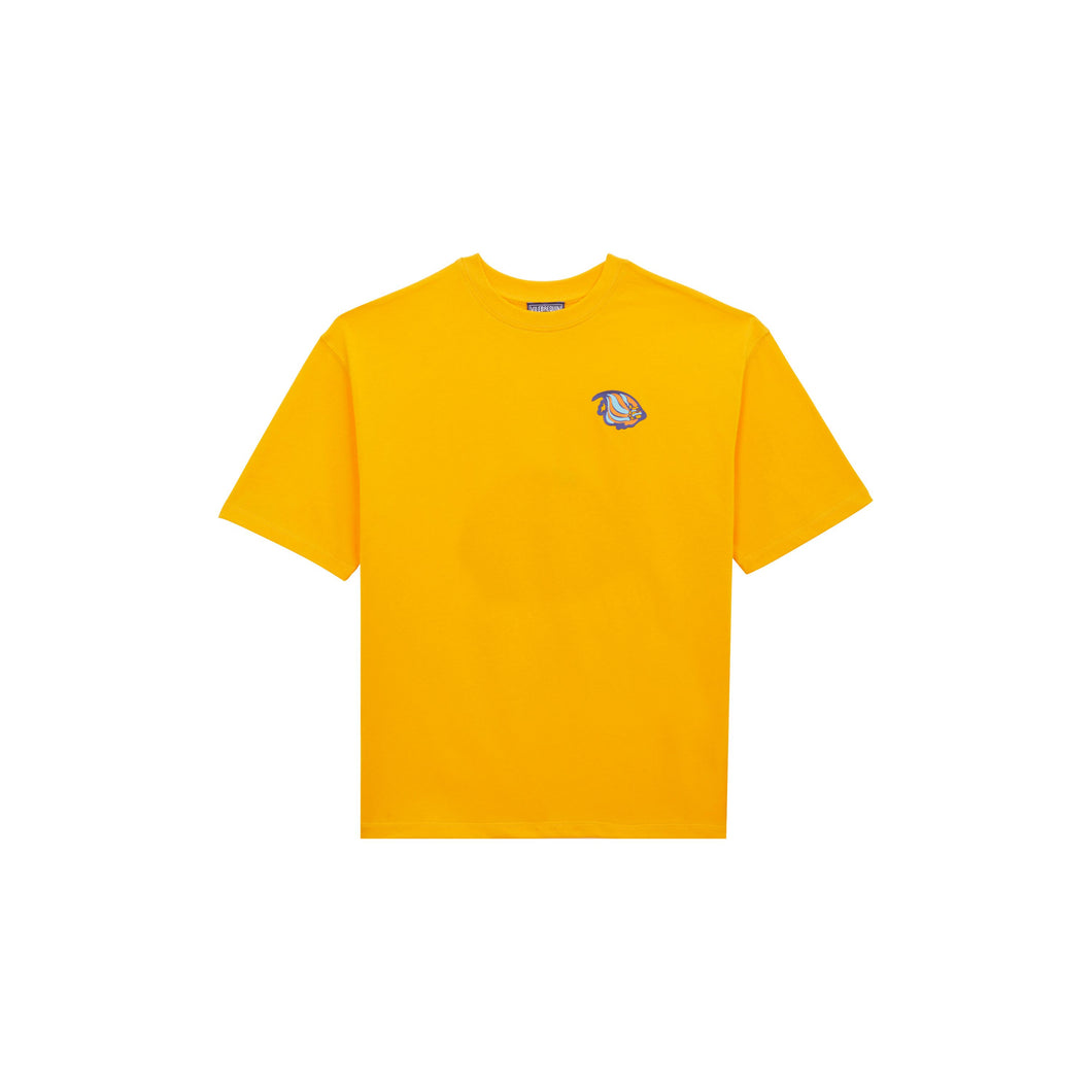Cotton T-shirt Back Gumy fish logo