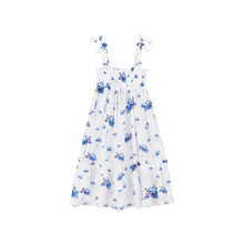 Load image into Gallery viewer, Viscose Shiny Dress Herbier
