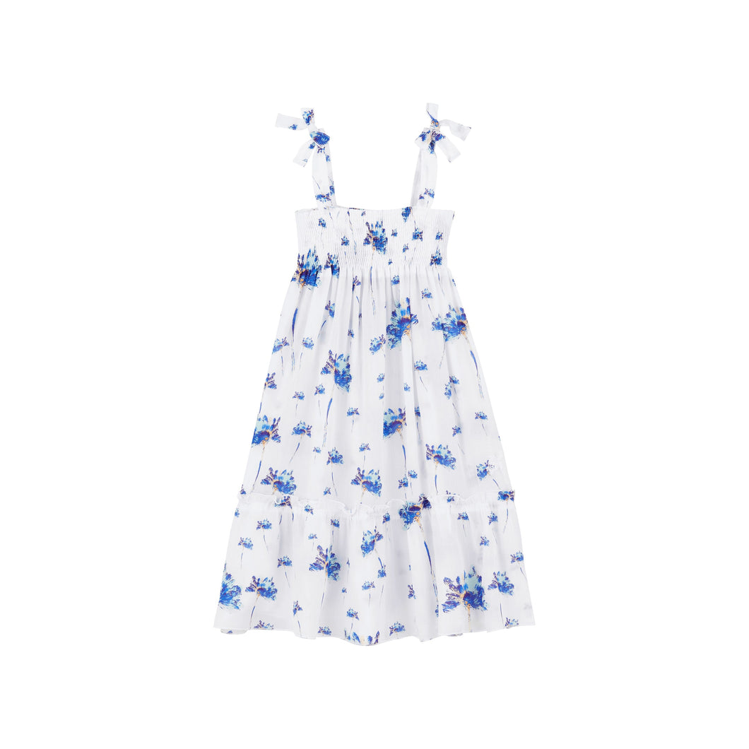 Viscose Shiny Dress Herbier