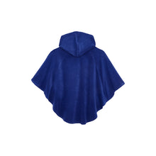 Load image into Gallery viewer, Kids Terry Beach Poncho Embroidered Turtle
