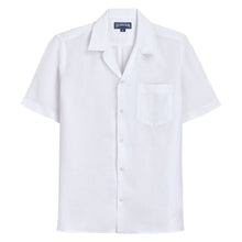 Load image into Gallery viewer, Bowling Linen Shirt Solid
