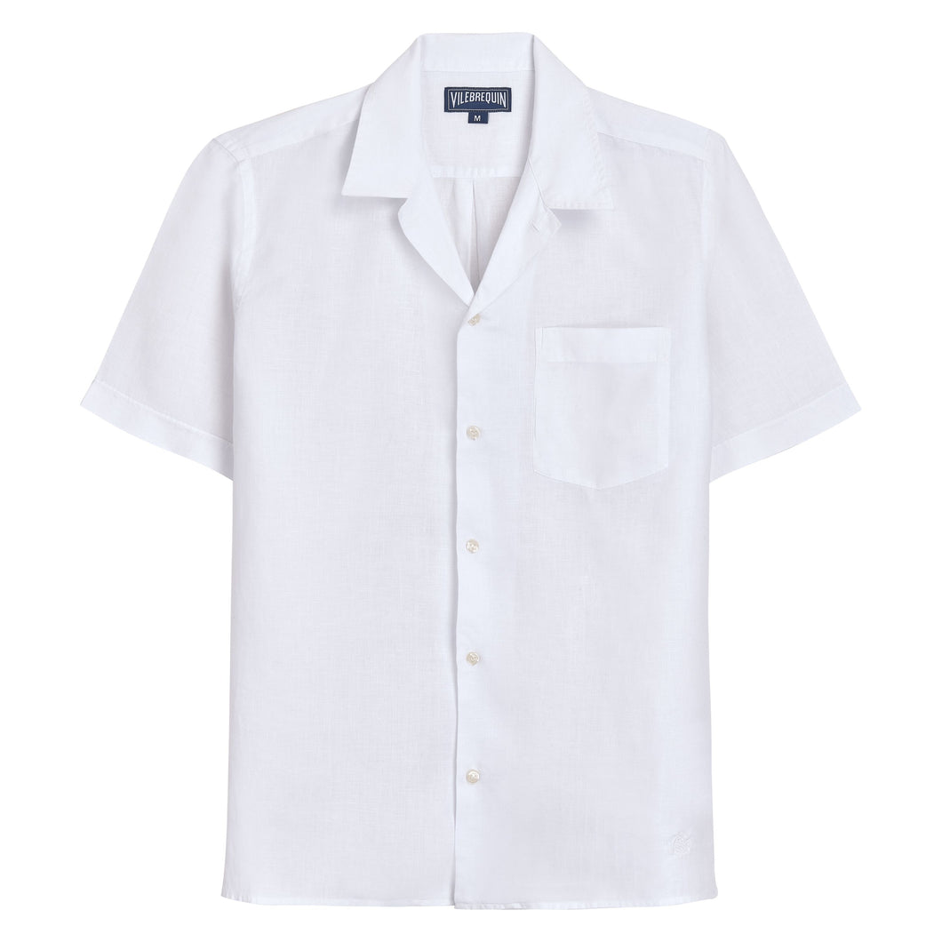Bowling Linen Shirt Solid