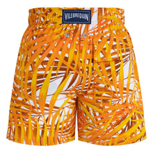 Load image into Gallery viewer, Stretch Swim Trunks Palm Leaves
