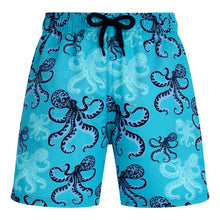Load image into Gallery viewer, Stretch Swim Trunks Poulpes
