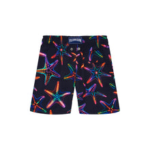 Load image into Gallery viewer, Stretch Swim Trunks Disco Stars
