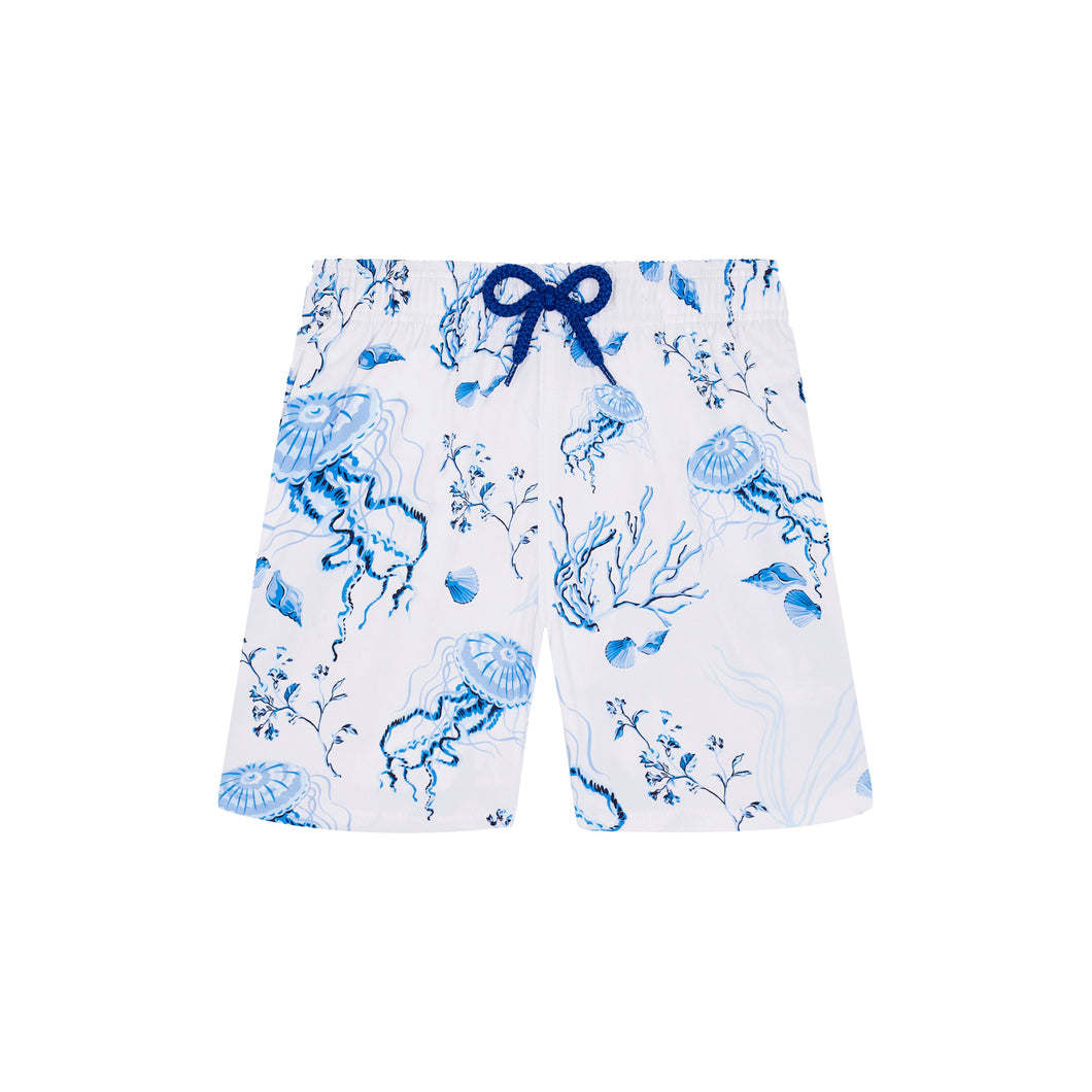 Stretch Swim shorts Medusa and Shells