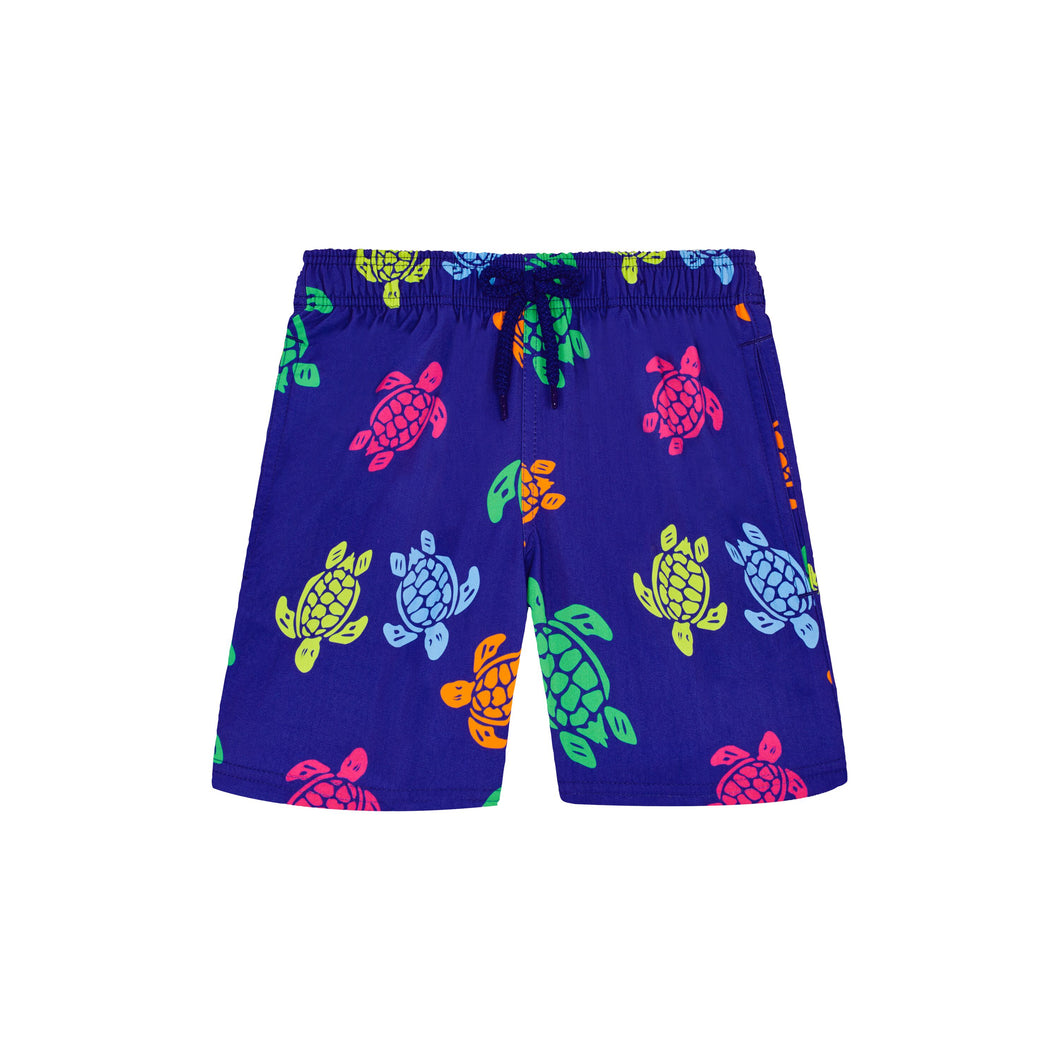 Stretch Swim shorts Tortue Multicolores