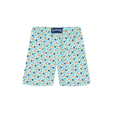 Load image into Gallery viewer, Stretch Swim Trunks Micro Ronde Des Tortues Rainbow
