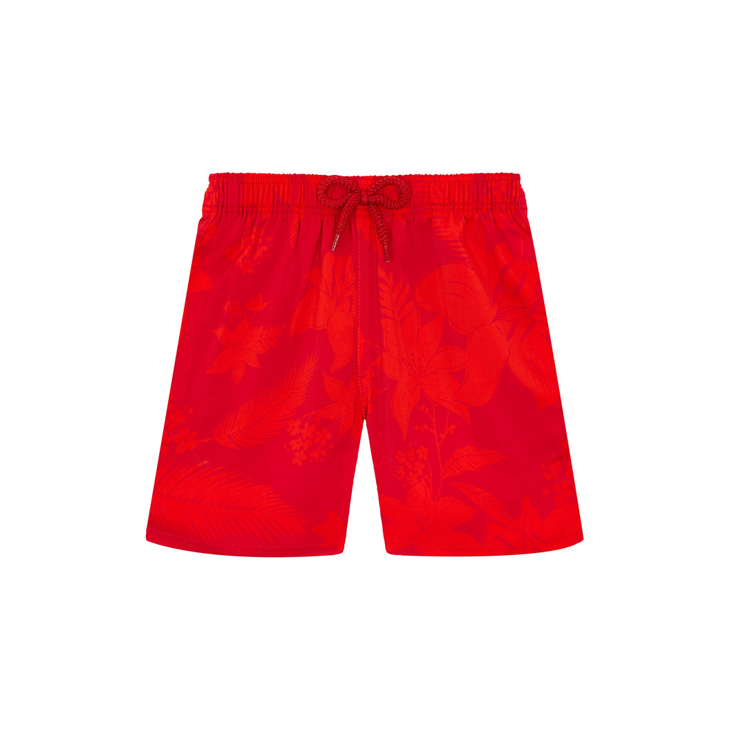 Stretch Swim Trunks Flower Power